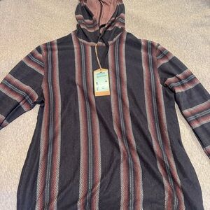 Faherty Legend Sweater Hoodie L